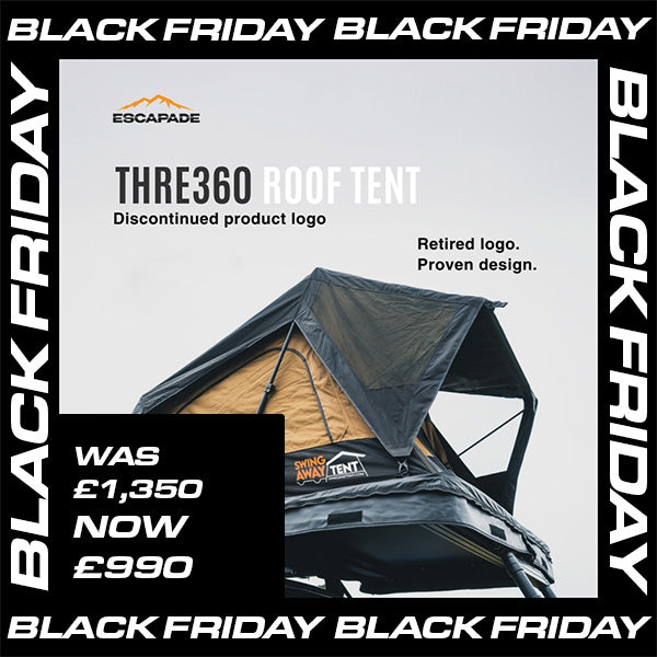 THRE360 Roof Tent (Swing Away Tent Logo)