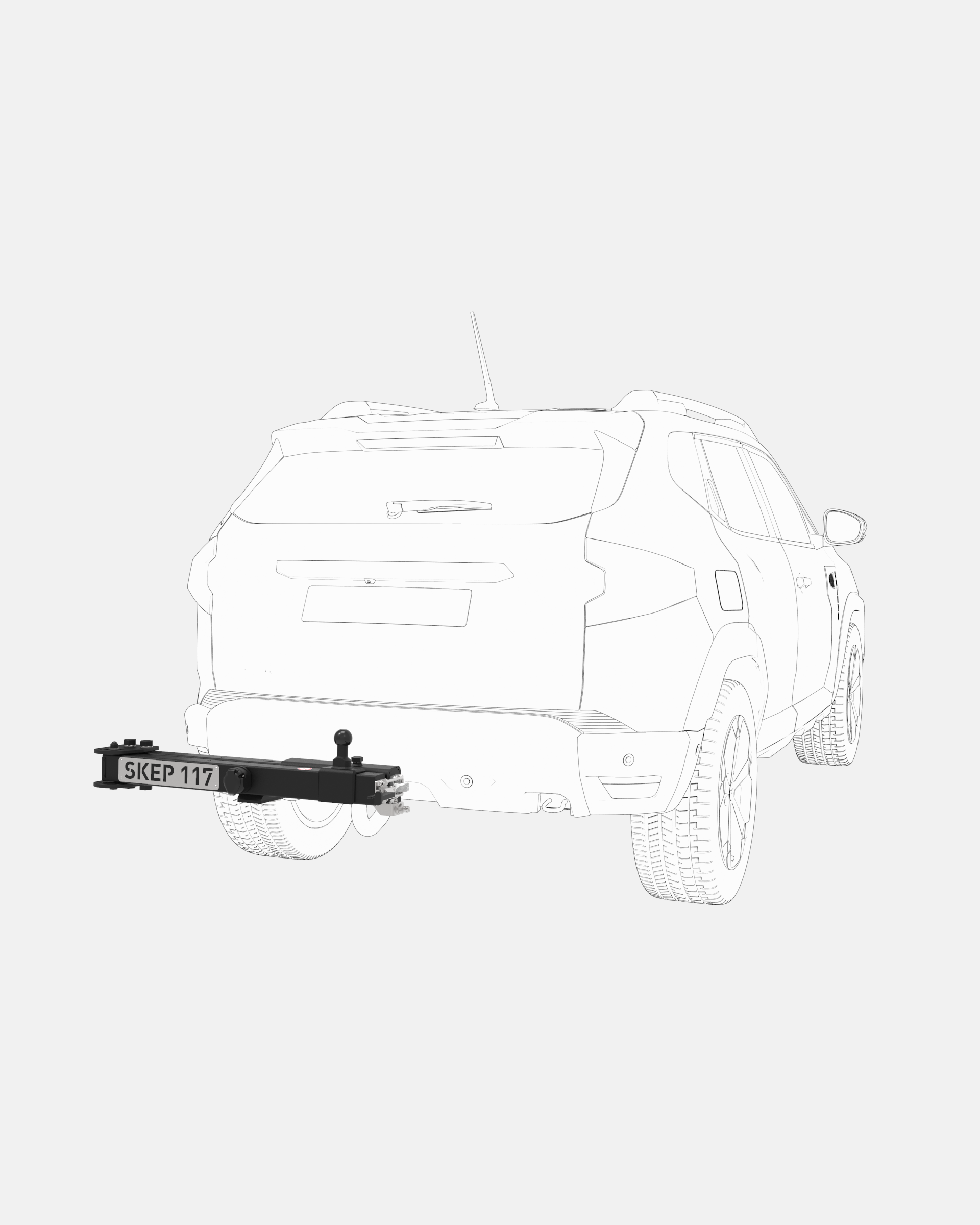 SKEP 117 Swing Away Arm