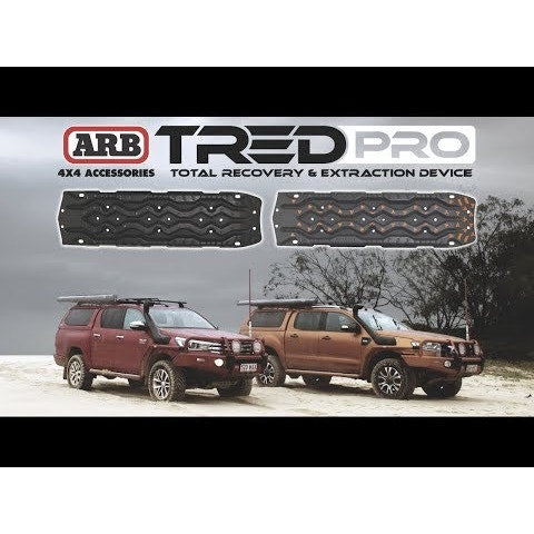 ARB TRED Pro Grey & Orange Recovery Boards