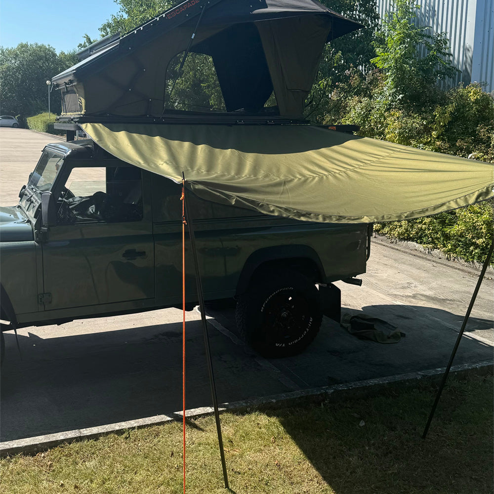 Horizon Rooftop Tent + Backrest & Awning Bundle