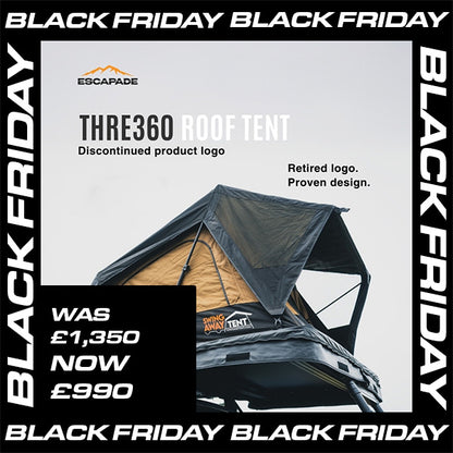 THRE360 Roof Tent (Swing Away Tent Logo)