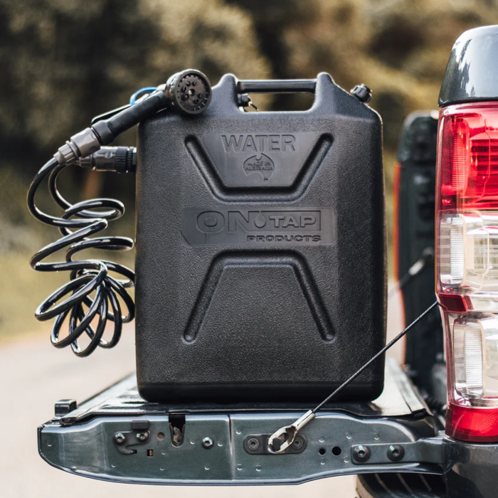 ONTAP Portable 12V Camping Shower - Black